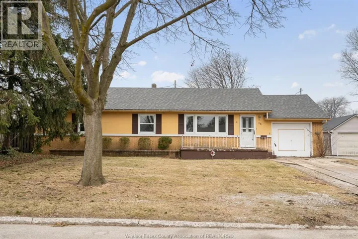 16 NOBLE AVENUE, Leamington, Ontario N8H3S6