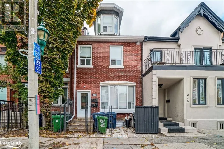 214 GERRARD STREET E, Toronto (Cabbagetown-South St. James Town), Ontario M5A2E6