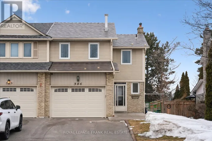 386 PRINCE OF WALES DRIVE, Whitby (Blue Grass Meadows), Ontario L1N6M9
