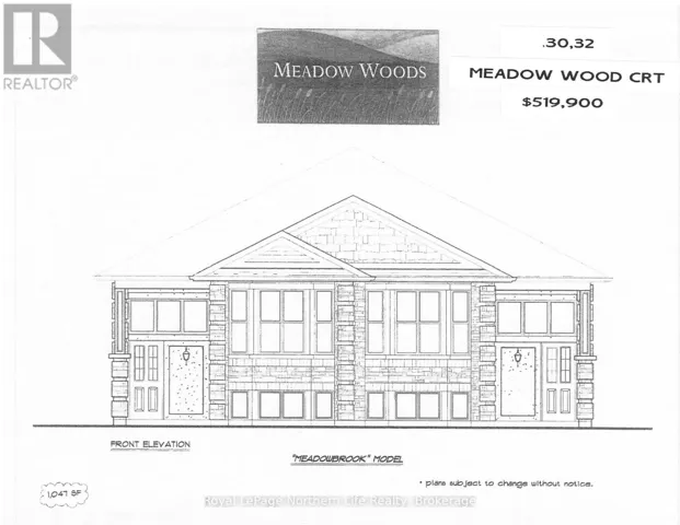 32 MEADOW WOOD COURT, North Bay (Ferris), Ontario P1A4L5