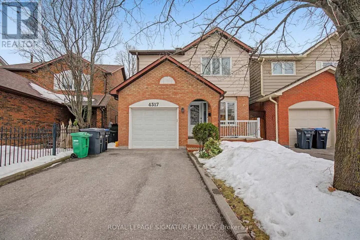 4317 SUGARBUSH ROAD, Mississauga (Creditview), Ontario L5B2X6