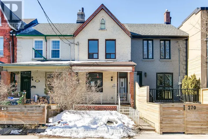 268 CLAREMONT STREET, Toronto (Trinity-Bellwoods), Ontario M6J2N3