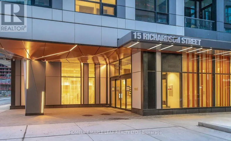 1301 - 15 RICHARDSON STREET, Toronto (Waterfront Communities), Ontario M5A1B4