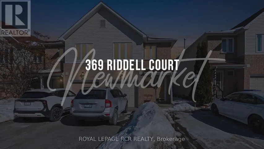 10 - 369 RIDDELL COURT, Newmarket (Gorham-College Manor), Ontario L3Y8M8