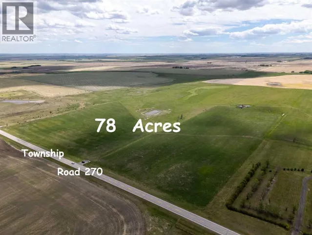 78 Acres Township Road 270, Rural Rocky View County, Alberta T4B2A4