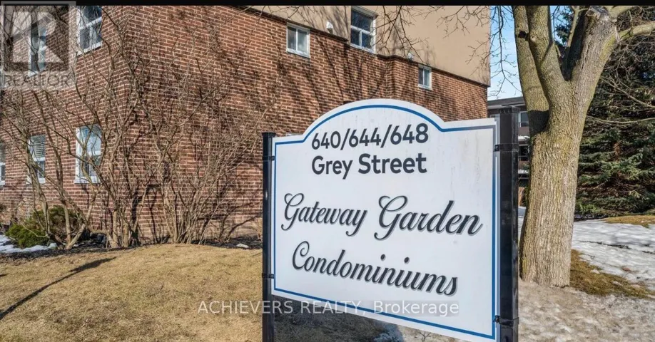 107 - 640 GREY STREET, Brantford, Ontario N3S4Y3