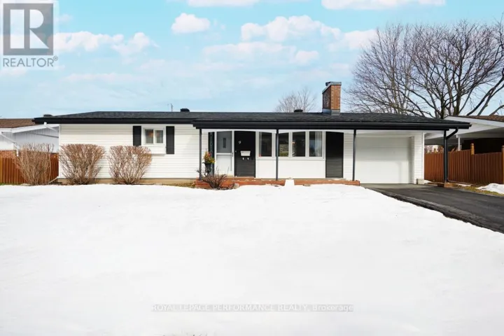9 KILMORY CRESCENT, Ottawa, Ontario K2E6M9