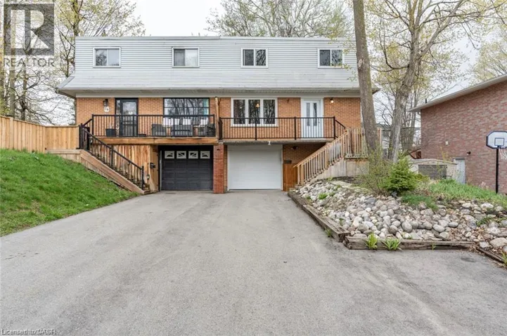 72 INGLESIDE Drive Unit# Upper, Kitchener, Ontario N2M2G8
