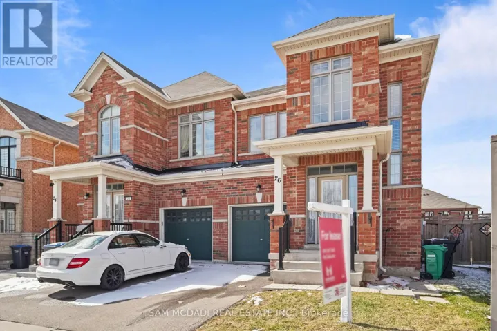 26 MONTPELIER STREET, Brampton (Brampton West), Ontario L6Y6A6