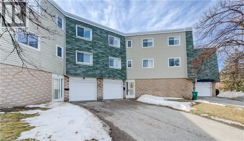 60 ELMSDALE Drive Unit# 11, Kitchener, Ontario N2E2G4