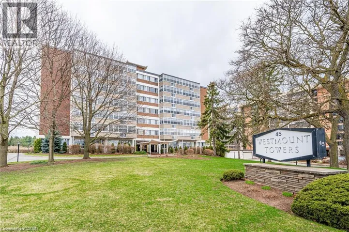 45 WESTMOUNT Road N Unit# 703, Waterloo, Ontario N2L2R3