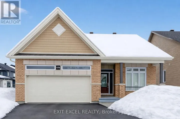 478 FERNSIDE STREET, Ottawa, Ontario K1T3X1