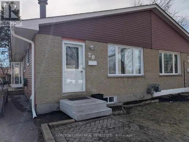 20 EDGEMERE CRESCENT, London South (South T), Ontario N5Z4M5