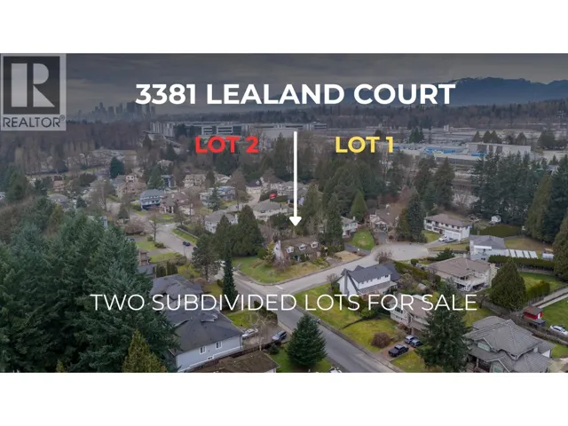 Lot 2 3381 LEALAND COURT, Burnaby, British Columbia V5A3B6