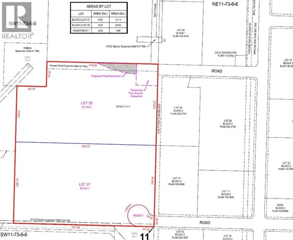 B2, L28 Pt: NW-11-73-6-W6 Emerson Trail Industrial Pk Rd, Rural Grande Prairie No. 1, County of, Alberta T0H3C0