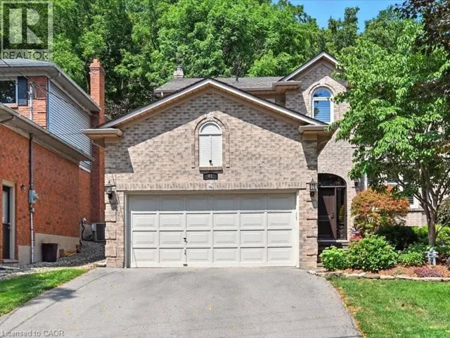 41 WATSONS Lane, Dundas, Ontario L9H1T4