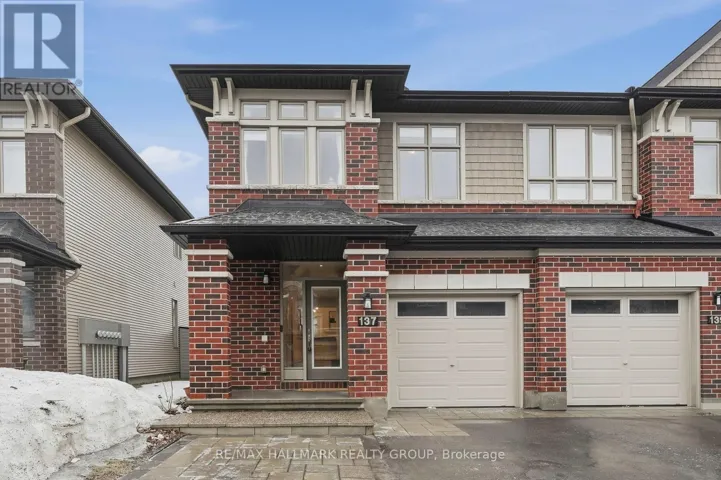137 WILD CALLA WAY, Ottawa, Ontario K1W0K4