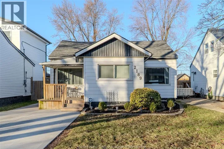 2189 Parent AVENUE, Windsor, Ontario N8W2E2