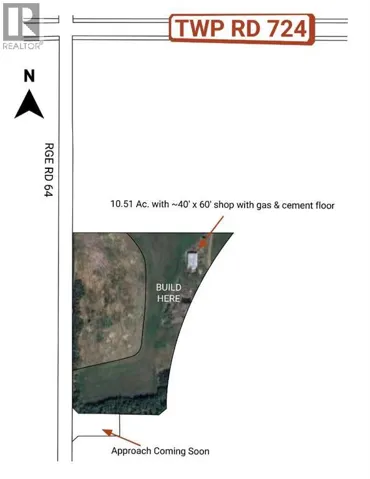 Pt: NW-21-72-6-W6 RGE RD 64, Rural Grande Prairie No. 1, County of, Alberta T0H0W0