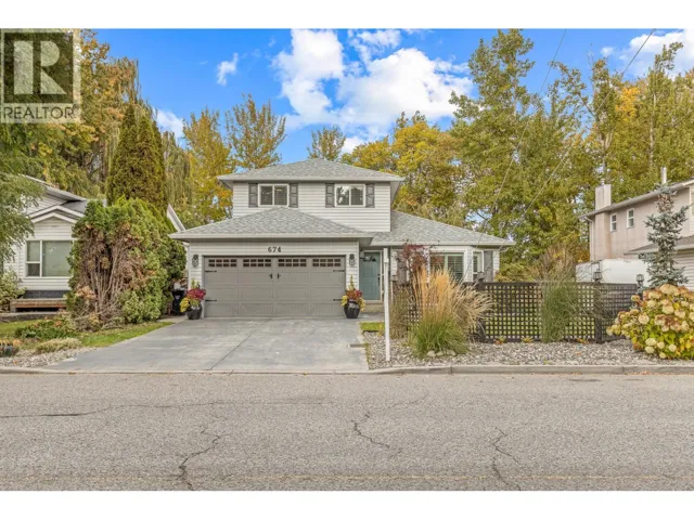 674 Cook Road, Kelowna, British Columbia V1W3G7