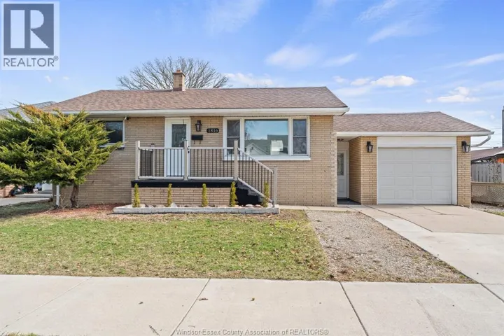 1816 Ford BOULEVARD, Windsor, Ontario N8T2E3