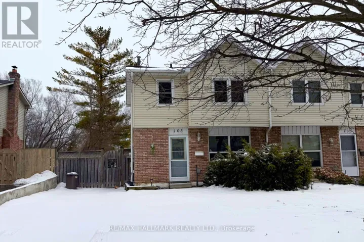 103 GUTHRIE CRESCENT, Whitby (Lynde Creek), Ontario L1P1A6