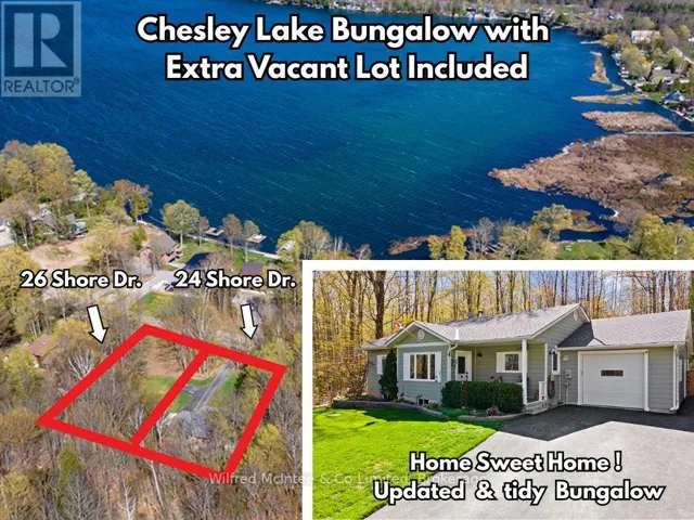 24 SHORE DRIVE, South Bruce Peninsula, Ontario N0H1A0