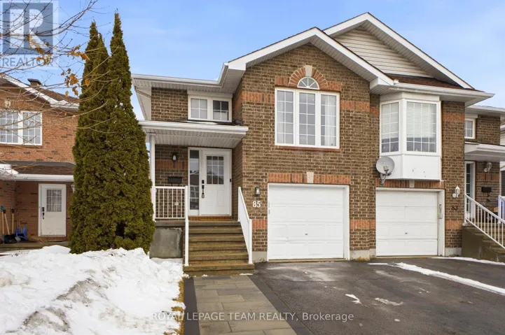 85 SPLINTER CRESCENT, Ottawa, Ontario K2B1B3