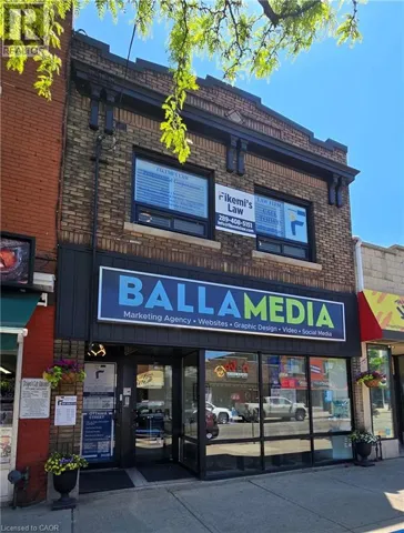 294 OTTAWA Street N Unit# UPPER B, Hamilton, Ontario L8H3Z9