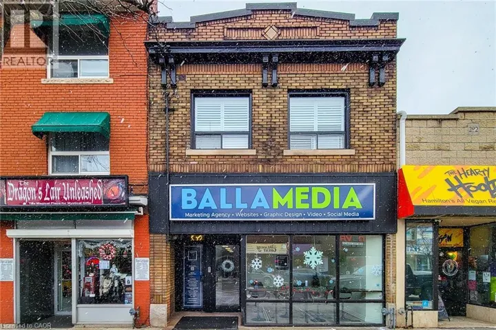 294 OTTAWA Street N Unit# UPPER B, Hamilton, Ontario L8H3Z9