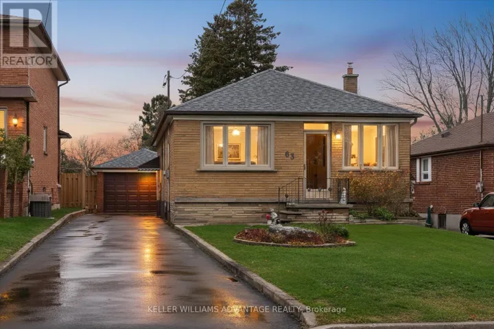 63 BOEM AVENUE, Toronto (Wexford-Maryvale), Ontario M1R3T4