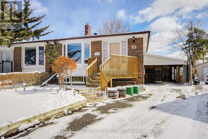 85 CLYDESDALE DRIVE, Toronto (Pleasant View), Ontario M2J3N3
