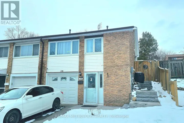 MAIN - 378 DAYTONA COURT, Oshawa (Samac), Ontario L1K1H9