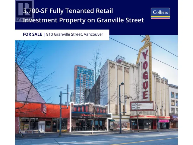 910 GRANVILLE STREET, Vancouver, British Columbia V6Z1L2
