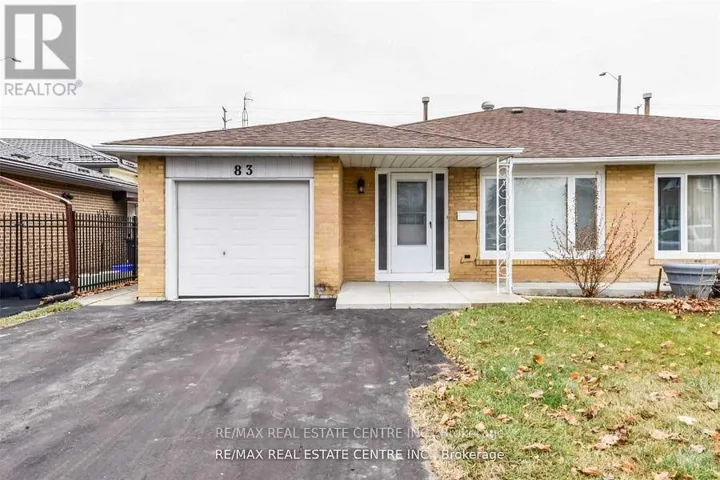 LOWER - 83 AUTUMN BOULEVARD, Brampton (Avondale), Ontario L6T2W1
