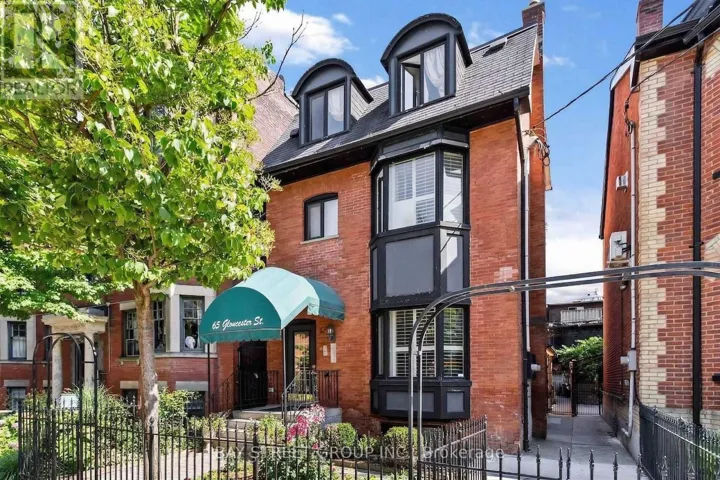 4 - 65 GLOUCESTER STREET, Toronto (Church-Yonge Corridor), Ontario M4Y1L8