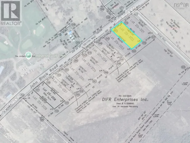 Lot 25-202 John Black Road, East Amherst, Nova Scotia B4H3Y3