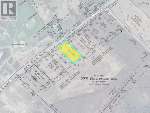 Lot 25-205 John Black Road, East Amherst, Nova Scotia B4H3Y3