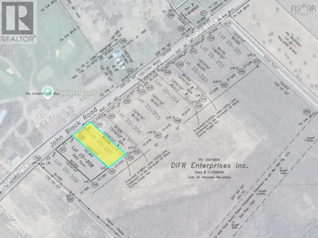 Lot 25-207 John Black Road, East Amherst, Nova Scotia B4H3Y3