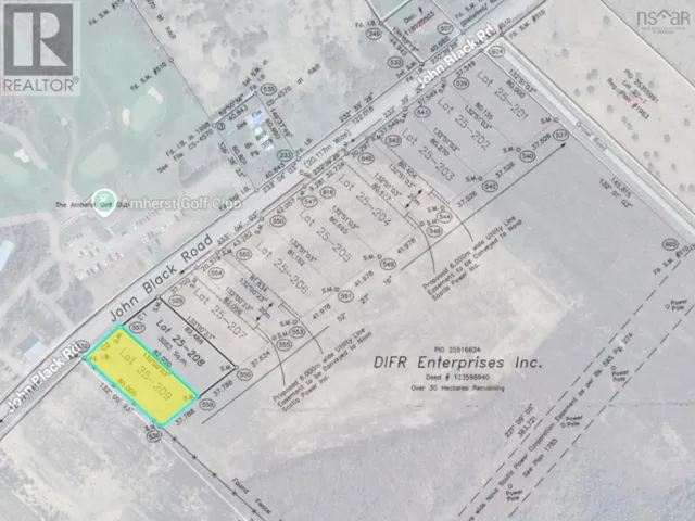 Lot 25-209 John Black Road, East Amherst, Nova Scotia B4H3Y3