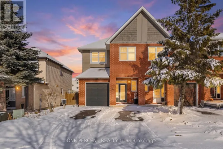 411 CACHE BAY CRESCENT, Ottawa, Ontario K1T4H3