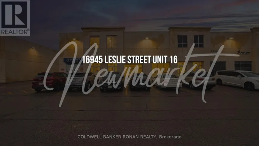 16 - 16945 LESLIE STREET, Newmarket (Newmarket Industrial Park), Ontario L3Y9A2