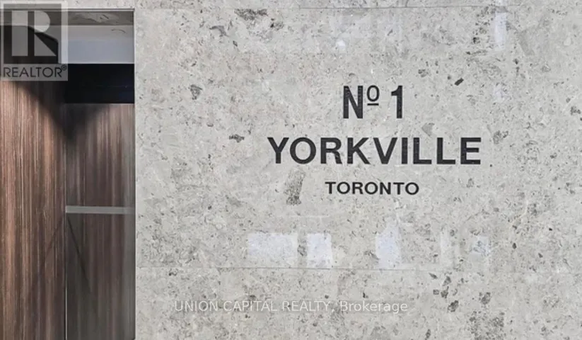 3709 - 1 YORKVILLE AVENUE, Toronto (Annex), Ontario M4W0B1