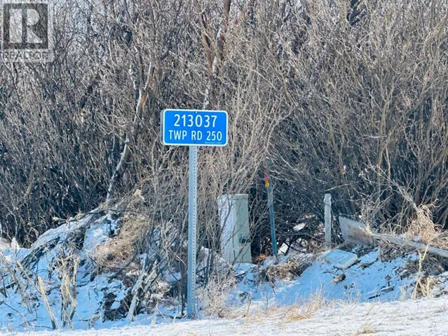 213037 TOWNSHIP ROAD 250, Rural Wheatland County, Alberta T0M0N0