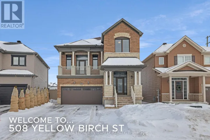 508 YELLOW BIRCH STREET, Ottawa, Ontario K1W0J3