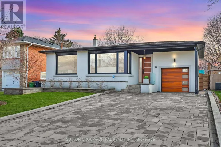 29 ACTON AVENUE, Toronto (Bathurst Manor), Ontario M3H4G6