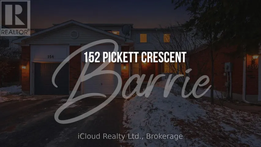 152 PICKETT CRESCENT, Barrie (Painswick North), Ontario L4N8C2