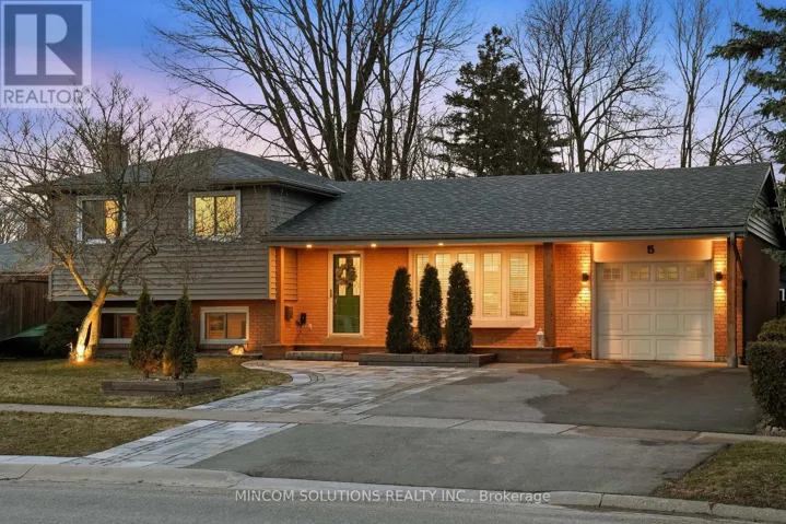 5 ROSEFIELD DRIVE, Halton Hills (Georgetown), Ontario L7G4R2