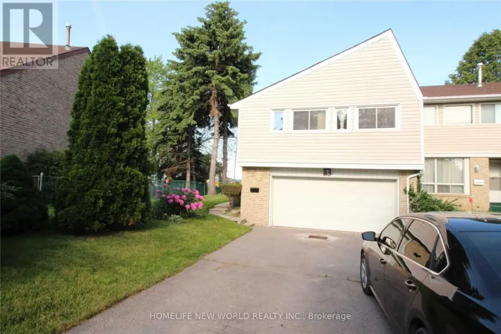 63 BUCKHURST CRESCENT, Toronto (Agincourt North), Ontario M1S4C3