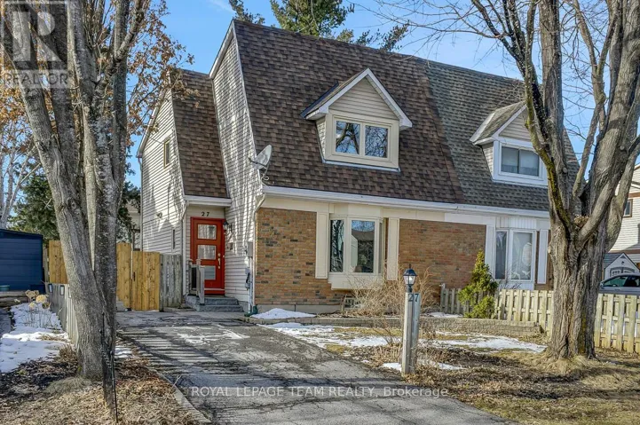 27 WINCHESTER DRIVE, Ottawa, Ontario K2L2C8